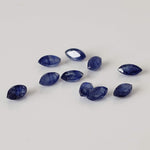  Sapphire | 10 Piece Gemstone Lot | Marquise Cut | Blue | 1.4tcw 1