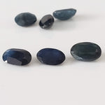 Sapphire | 6 Piece Lot | Oval Cut | Midnight Blue | 3.3tcw | Thailand 2