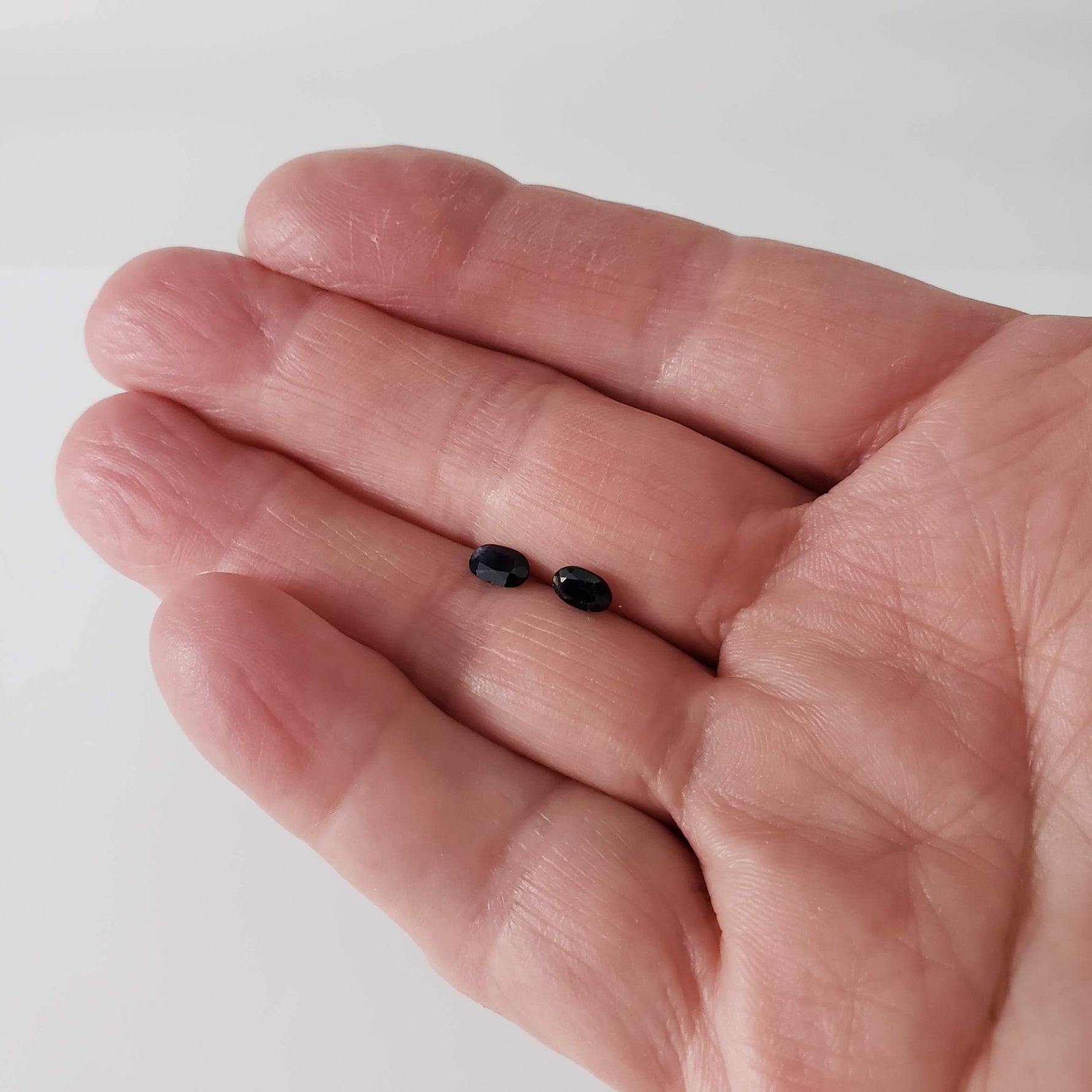  Sapphire | 6 Piece Lot | Oval Cut | Midnight Blue | 3.3tcw | Thailand 7