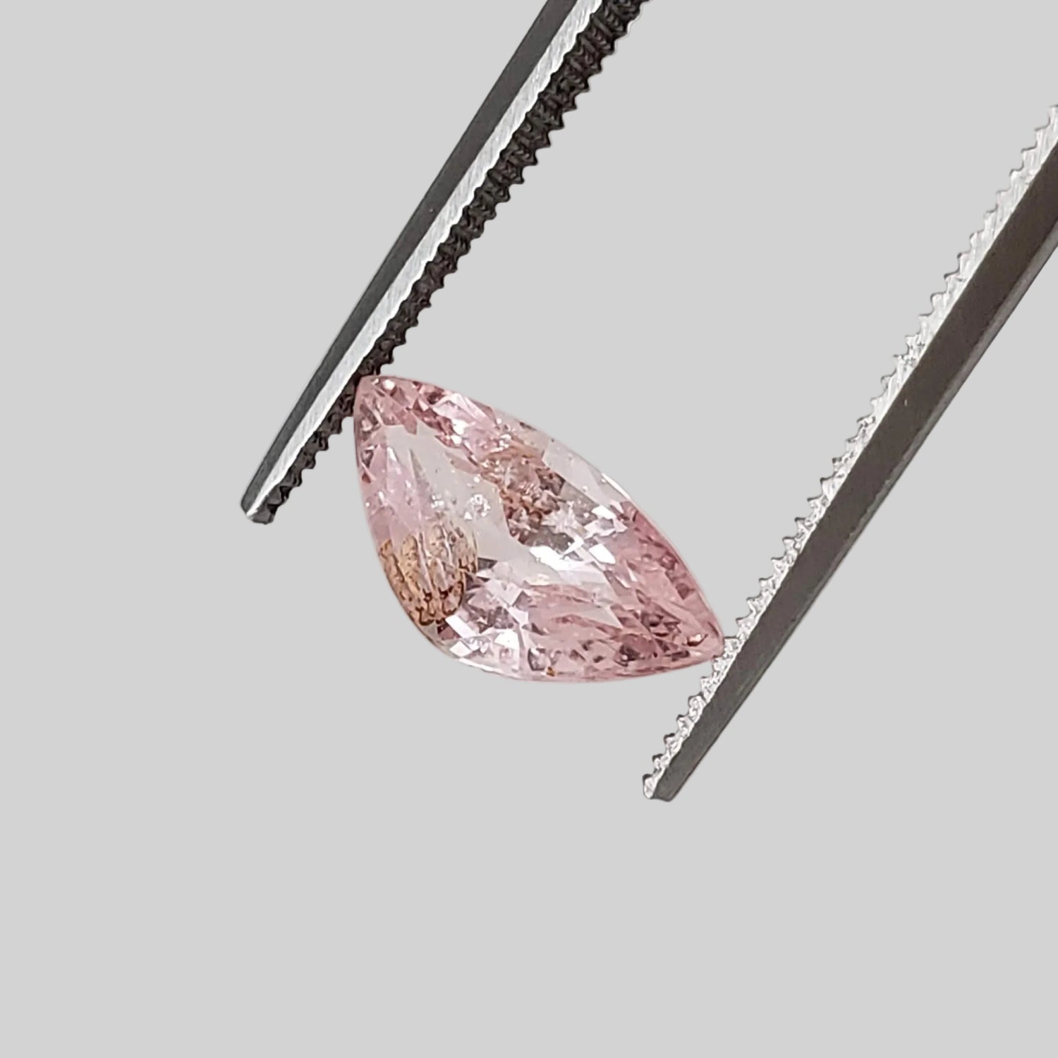  Sapphire | Fancy Cut | Orangish Pink | 11x5.5mm 1.8ct 