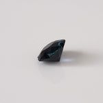  Sapphire | Flower Shape Diamond Cut | Dark Blue Green | 8mm 2.13ct 5