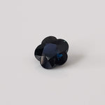  Sapphire | Flower Shape Diamond Cut | Dark Blue Green | 8mm 2.13ct 6