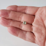  Sapphire | Flower Shape Diamond Cut | Green | 6.5mm 1.52ct | Africa 8