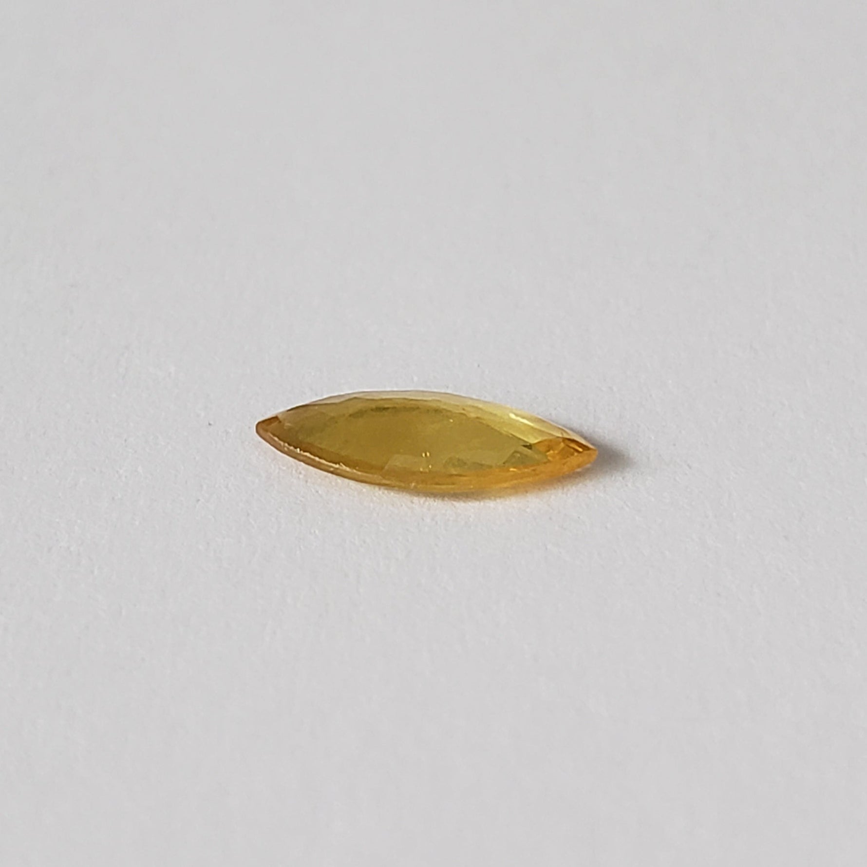   Sapphire | Marquise Cut | Yellow | 10x5mm 0.70ct 