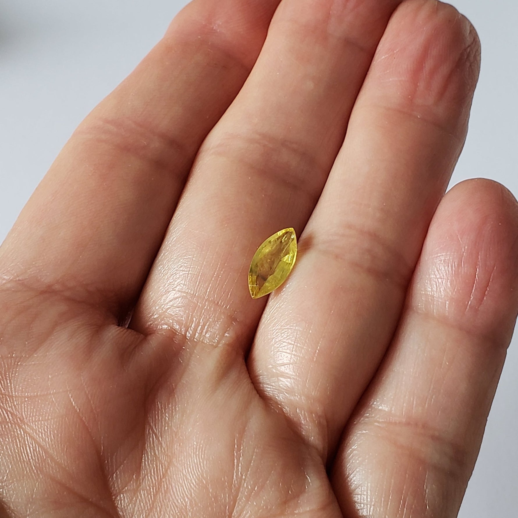  Sapphire | Marquise Cut | Yellow | 10x5mm 0.70ct 4