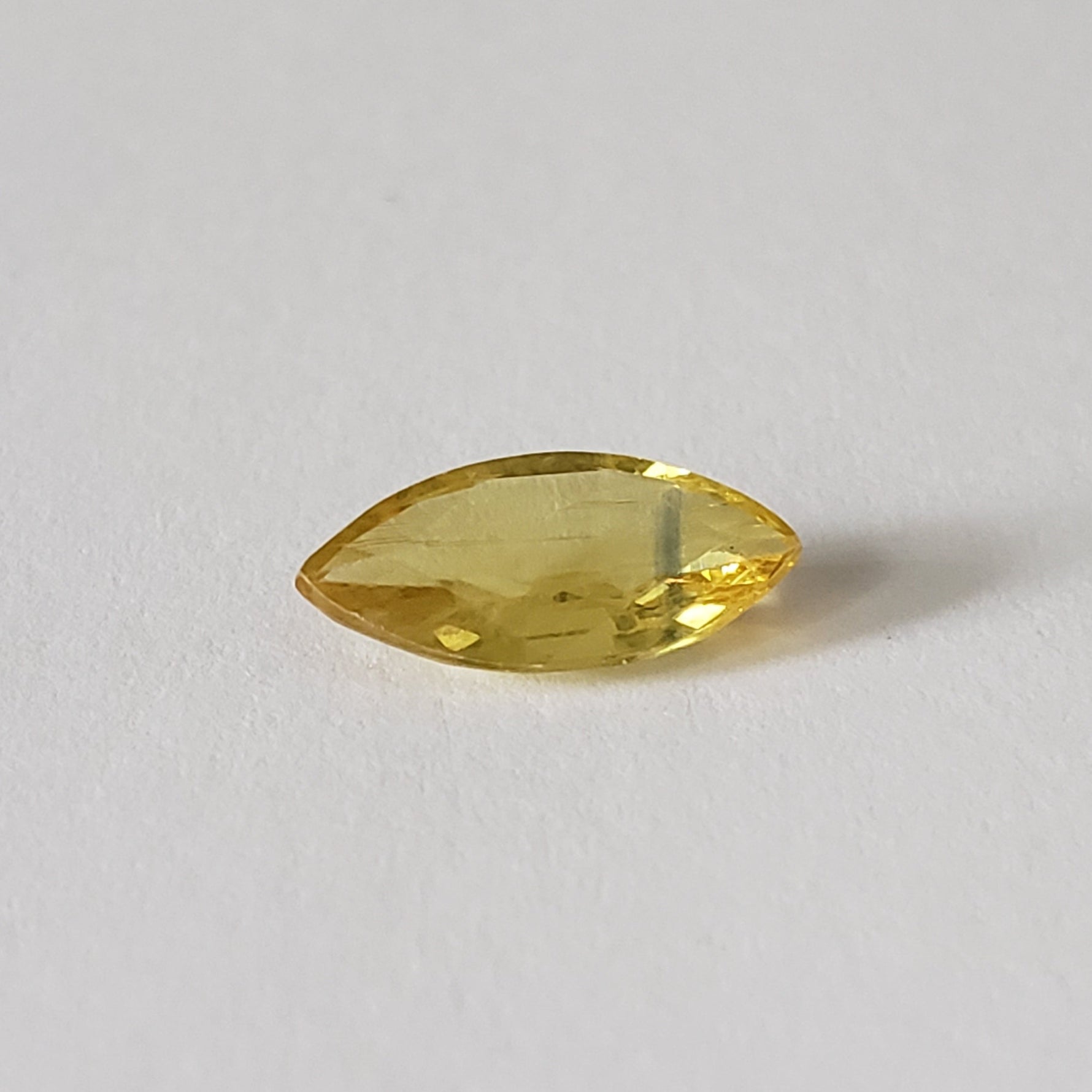   Sapphire | Marquise Cut | Yellow | 11.5x5.5mm 1.26ct 