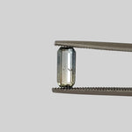  Sapphire | Octagon Cut | Bi-Color Green | 7.5x3.3mm 0.6ct 