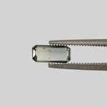  Sapphire | Octagon Cut | Bi-Color Green | 7.5x3.3mm 0.6ct 1