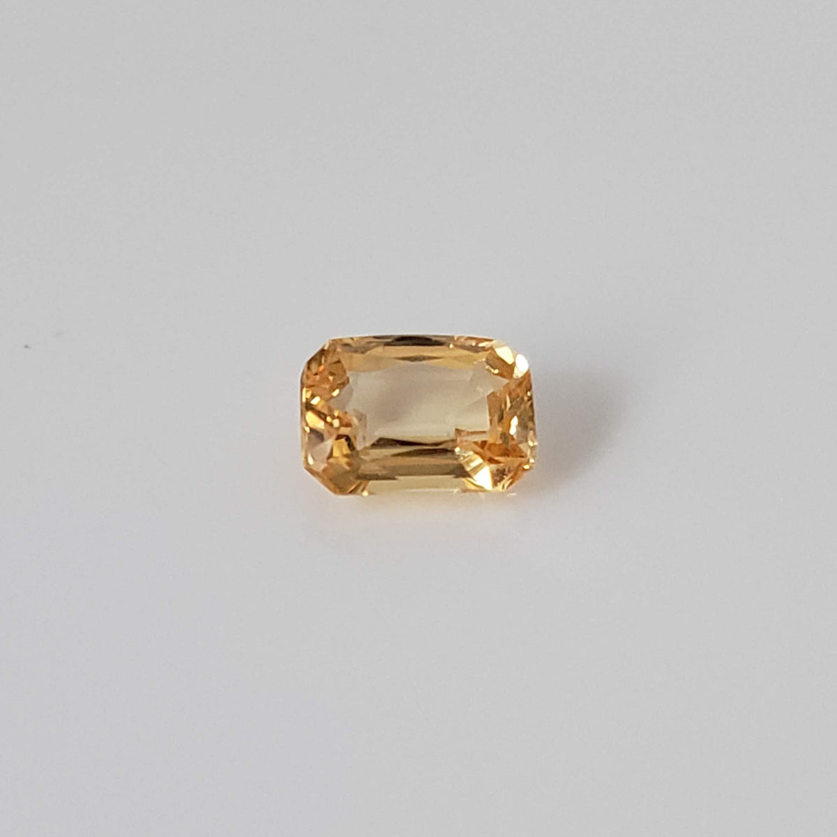  Sapphire | Octagon Cut | Golden | 5x3.7mm, 0.53ct 
