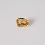 Sapphire | Octagon Cut | Golden Yellow | 5x4mm, 0.53ct 0