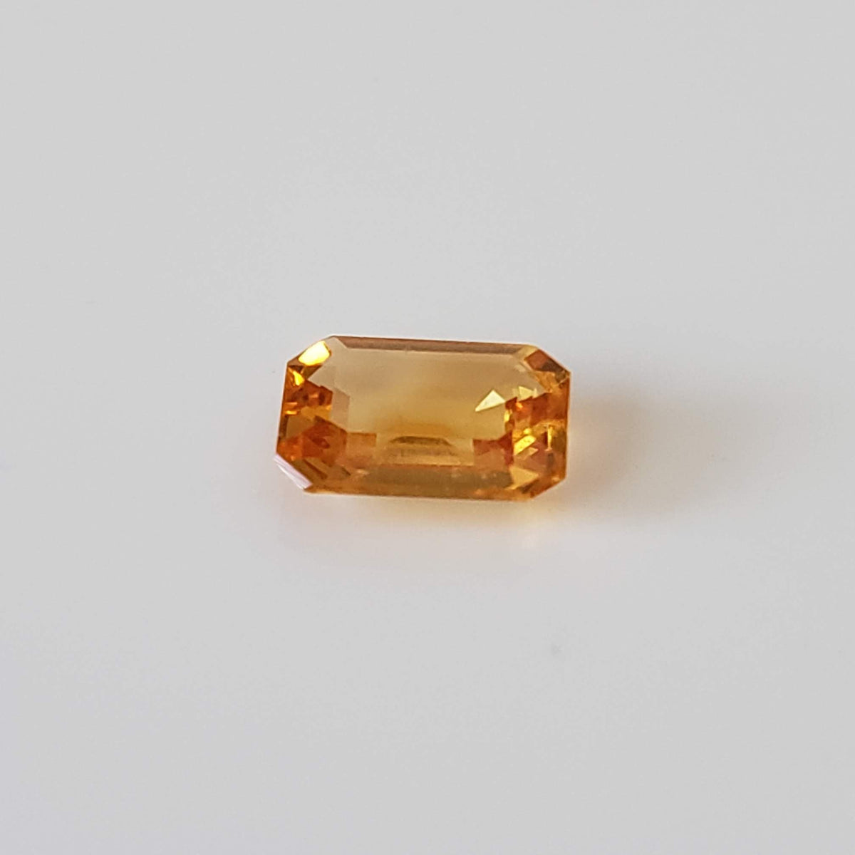  Sapphire | Octagon Cut | Golden Yellow | 6.5x4.5mm, 0.73ct 2