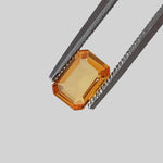  Sapphire | Octagon Cut | Golden Yellow | 6.5x4.5mm, 0.73ct 