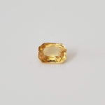 Sapphire | Octagon Cut | Golden Yellow | 6x4.3mm, 0.75ct 0