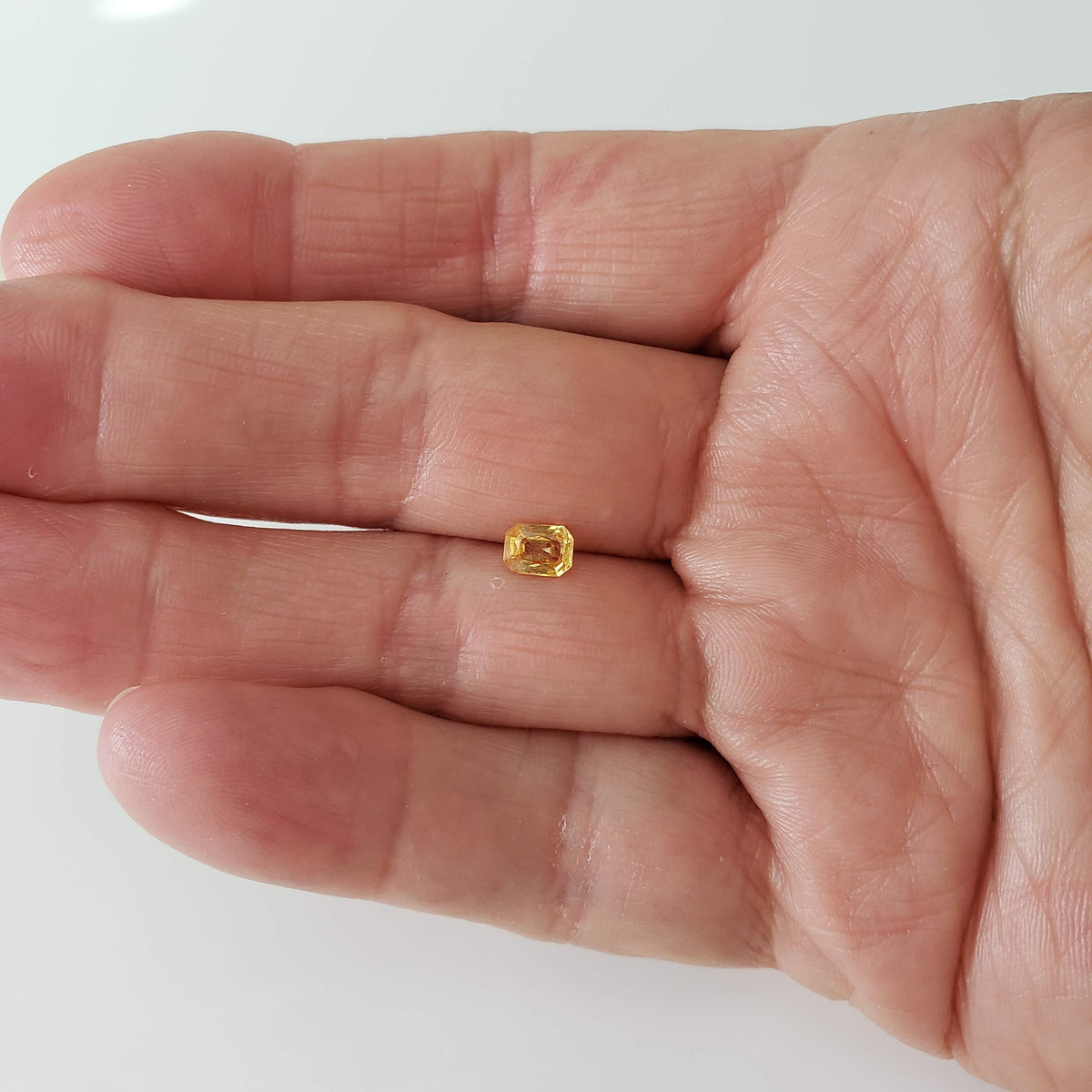 Sapphire | Octagon Cut | Golden Yellow | 6x4.3mm, 0.75ct 6