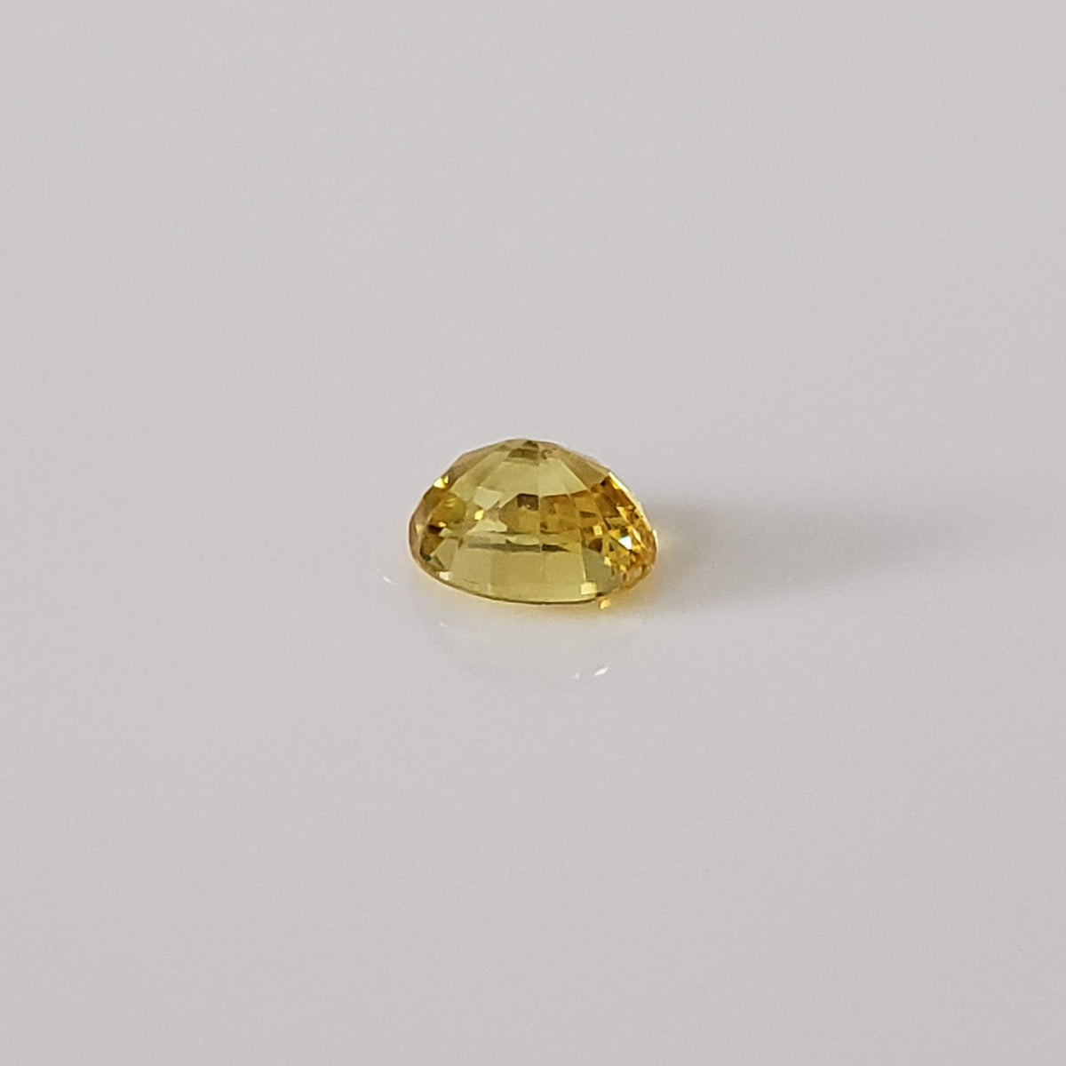  Sapphire | Oval Cut | Canary Yellow | 6.1x5.1mm 1.03ct 8
