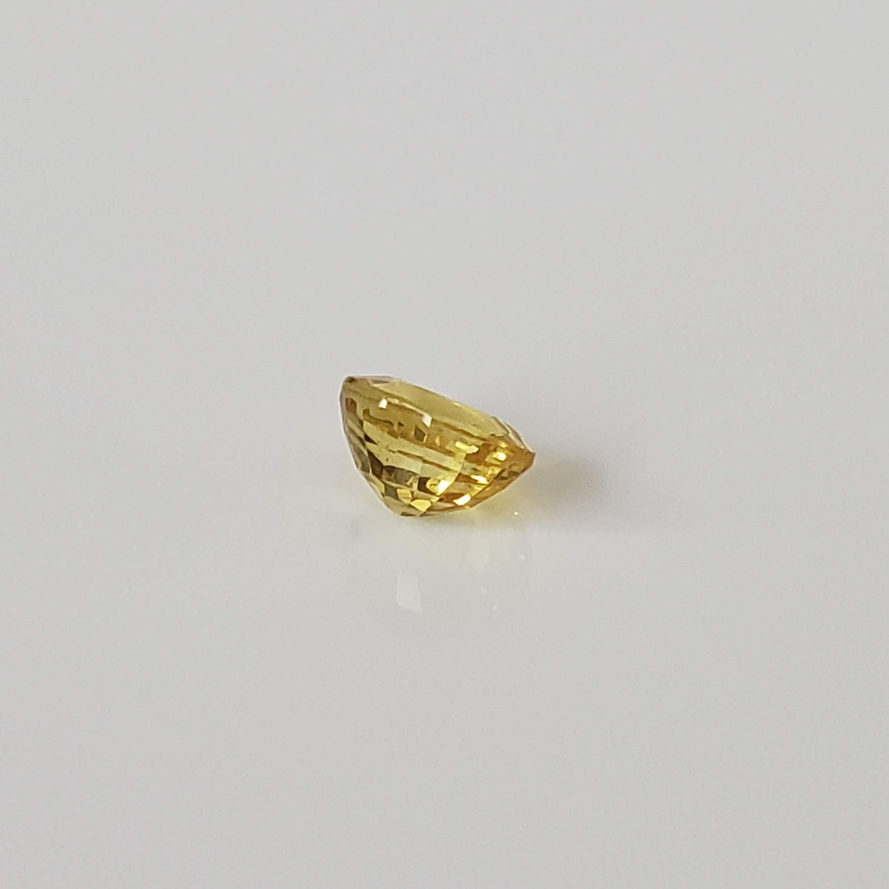  Sapphire | Oval Cut | Canary Yellow | 6.1x5.1mm 1.03ct 7