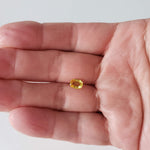  Sapphire | Oval Cut | Canary Yellow | 7.5x5.5mm 1.09ct 6