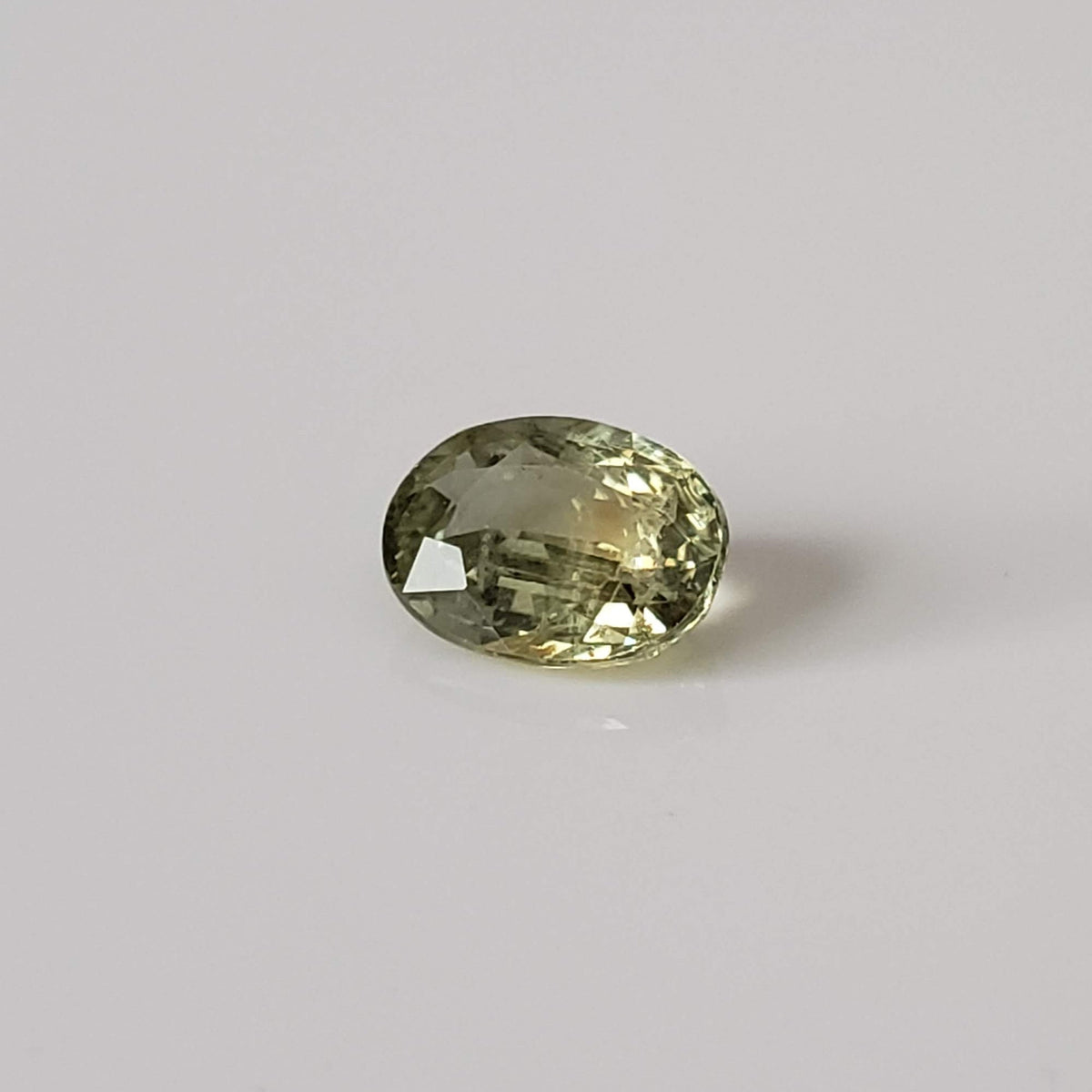  Sapphire | Oval Cut | Lime Green | 8.8x6.8mm 2.15ct | Africa 3