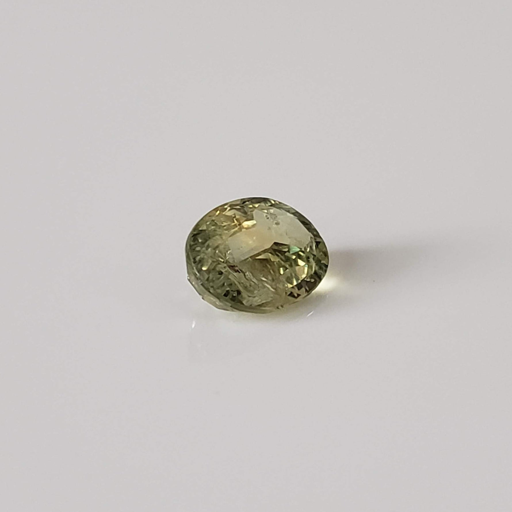  Sapphire | Oval Cut | Lime Green | 8.8x6.8mm 2.15ct | Africa 4
