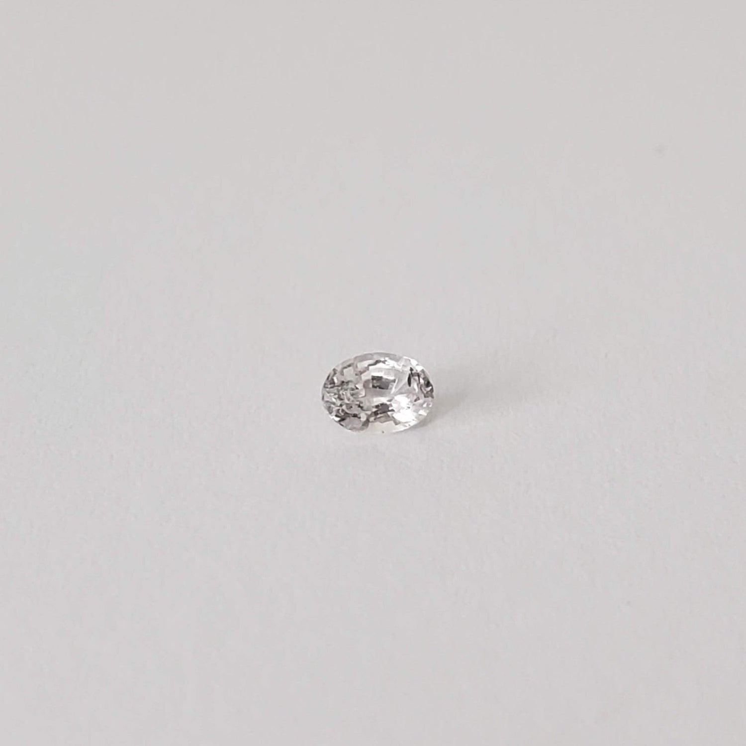  Sapphire | Oval Cut | White | 4x3mm | SO24 1