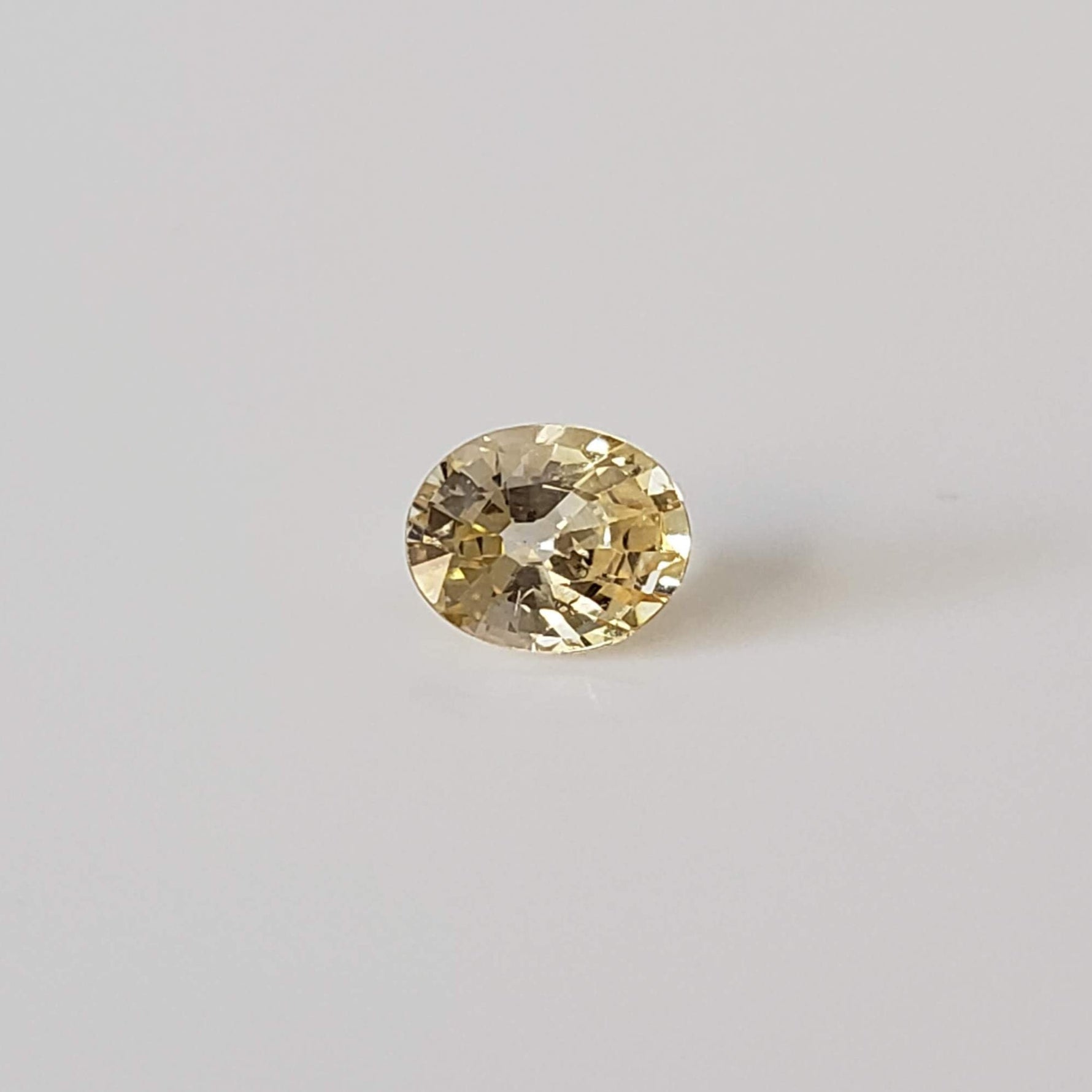  Sapphire | Oval Cut | Yellow | 5.5x4.3mm 0.58ct 2