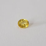  Sapphire | Oval Cut | Yellow | 5.5x4.5mm 0.7ct | SO24 