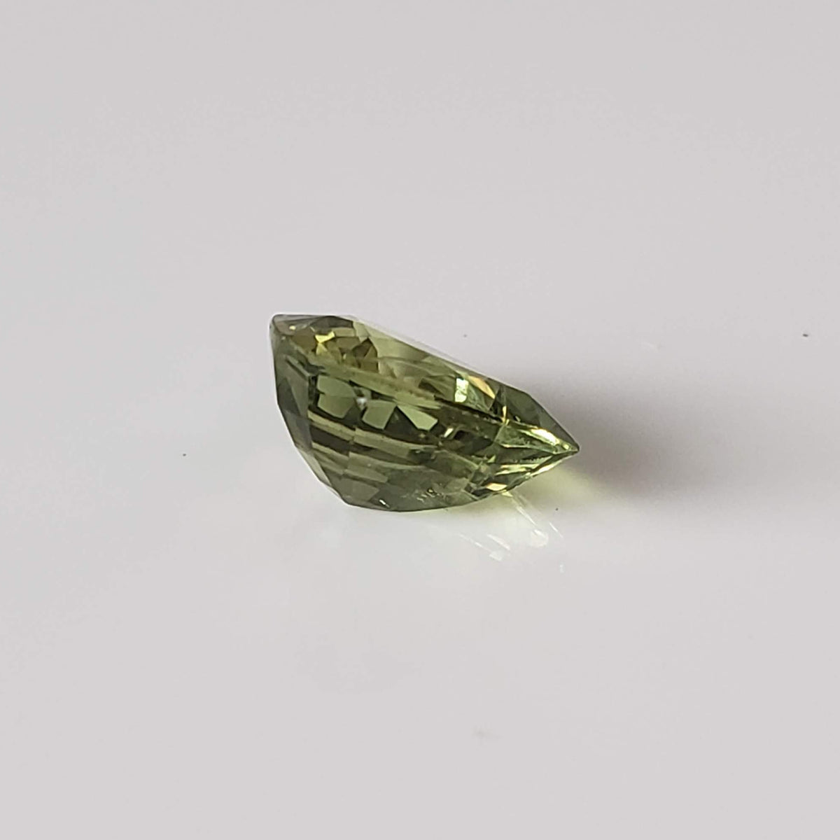  Sapphire | Pear Shape Cut | Lime Green | 8.5x7.5mm 2.1ct 6