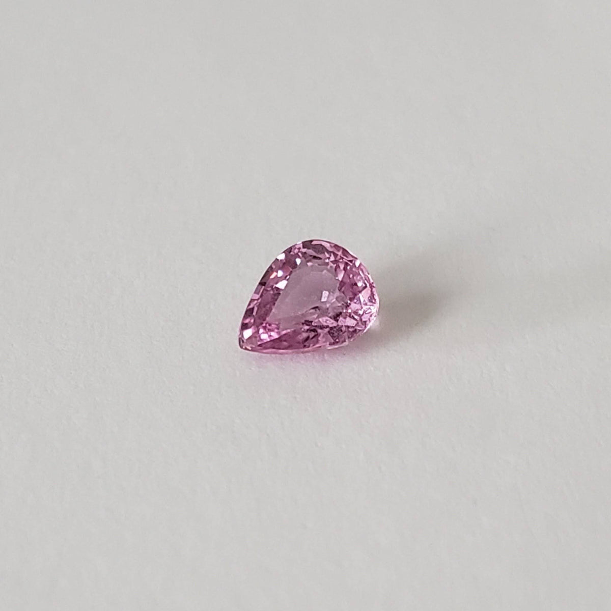  Sapphire | Pear Shape Cut | Pink | 5.2x4.3mm 0.5ct 1