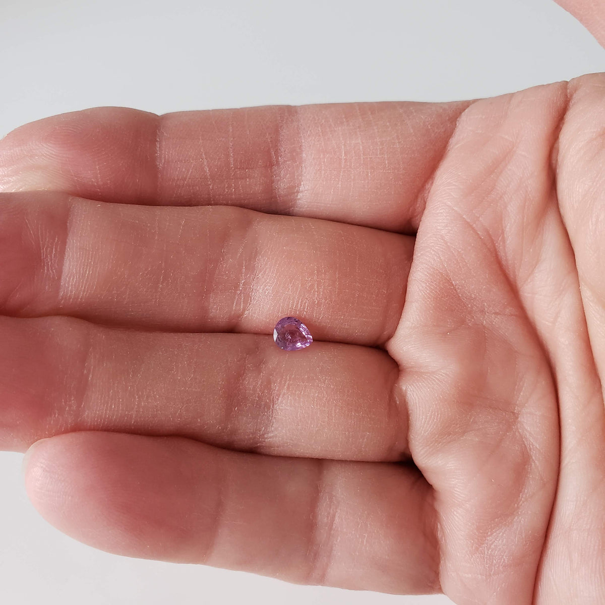  Sapphire | Pear Shape Cut | Pink | 5.7x4.7mm 0.6ct 8