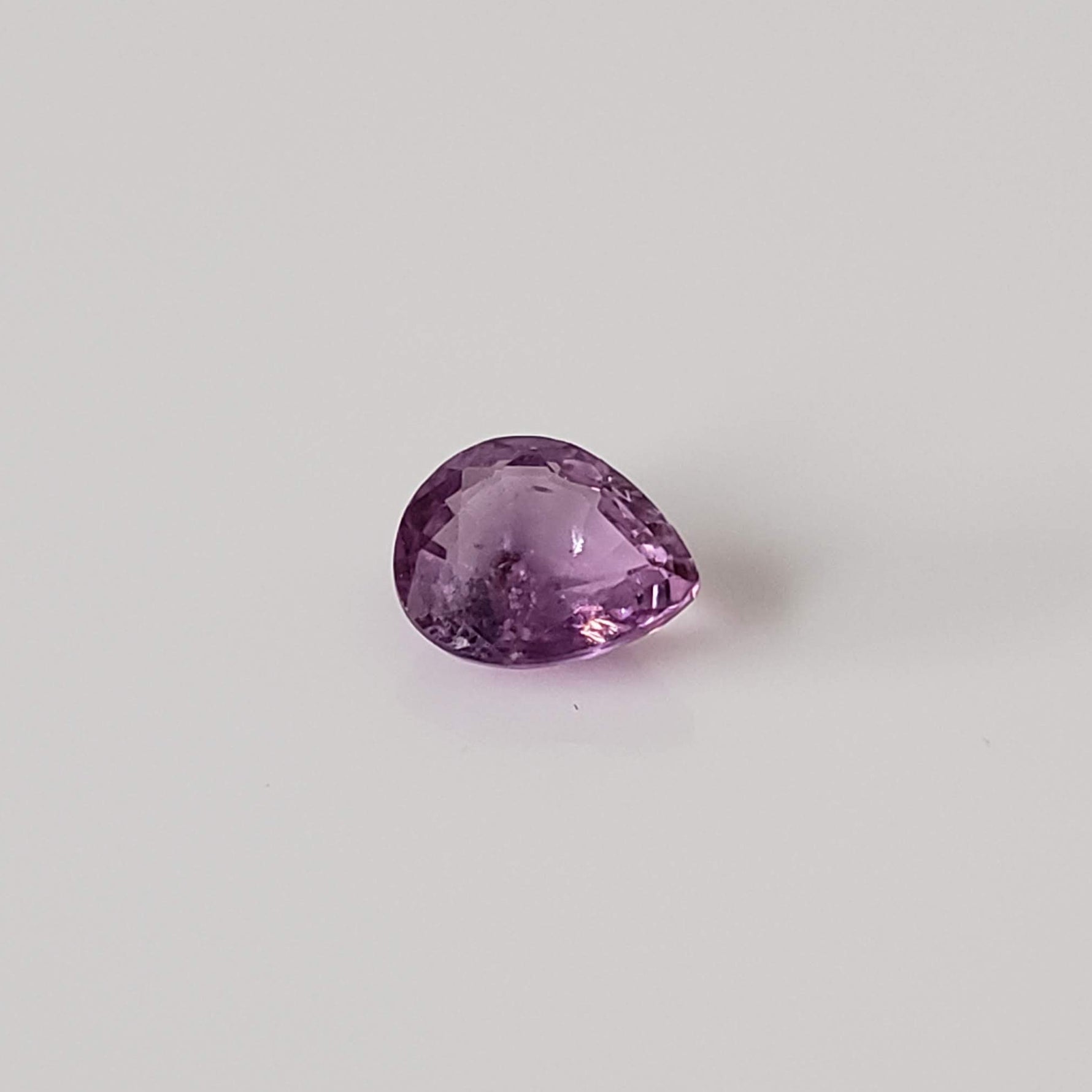  Sapphire | Pear Shape Cut | Pink | 5.7x4.7mm 0.6ct 3