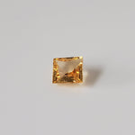  Sapphire | Princess Cut | Golden | 5mm 0.6ct 1