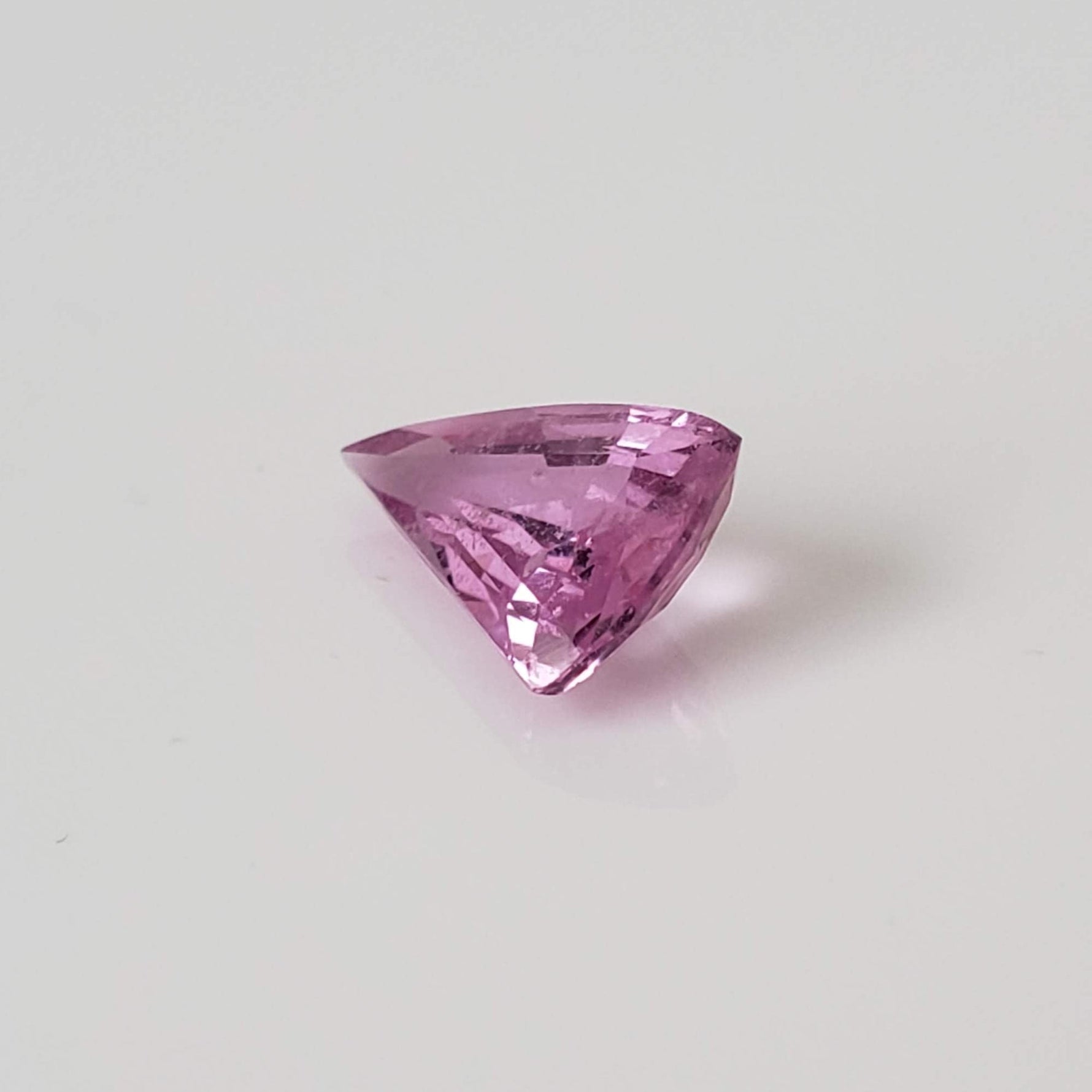  Sapphire | Trilliant Cut | Pink | 10x6.5mm 1.67ct 3