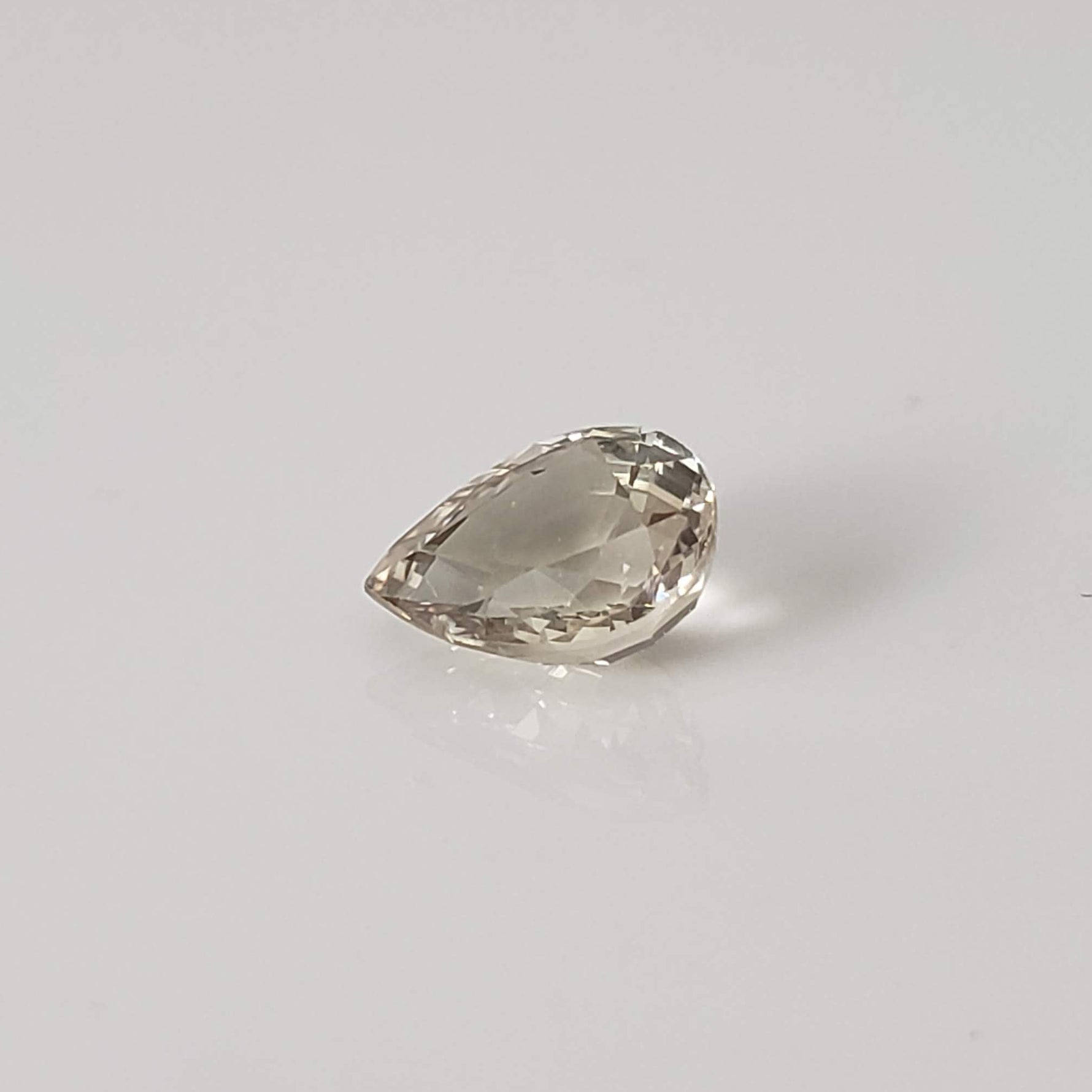 Sapphire | Unheated Mogok | Pear Shape Cut | Yellow | 8.7x6.5mm 1.93ct | Myanmar 5
