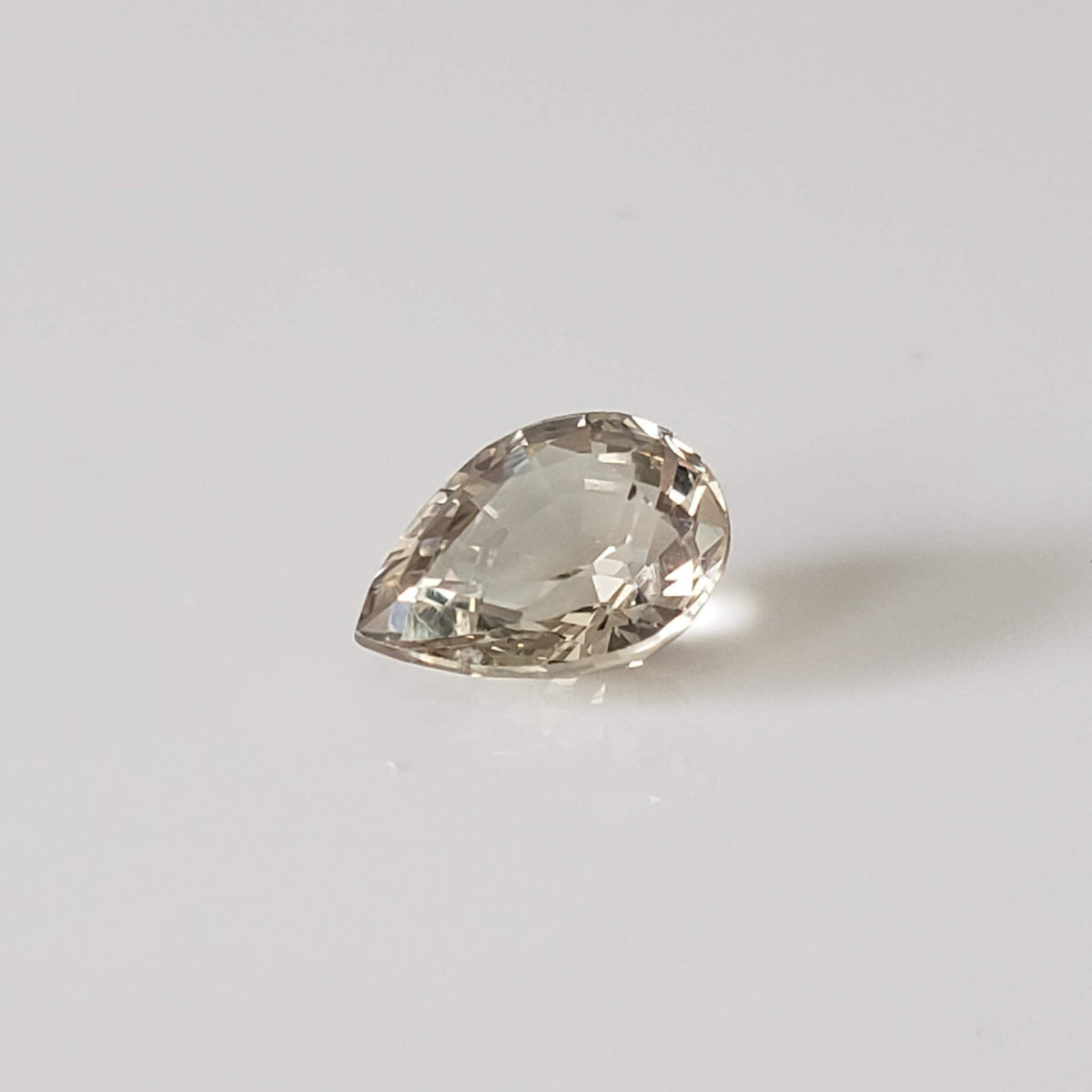 Sapphire | Unheated Mogok | Pear Shape Cut | Yellow | 8.7x6.5mm 1.93ct | Myanmar 3
