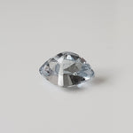  Sapphire | Unheated Sapphire | Fan Shape Cut | Light Green | 9.2x7.2mm 2.32ct 5