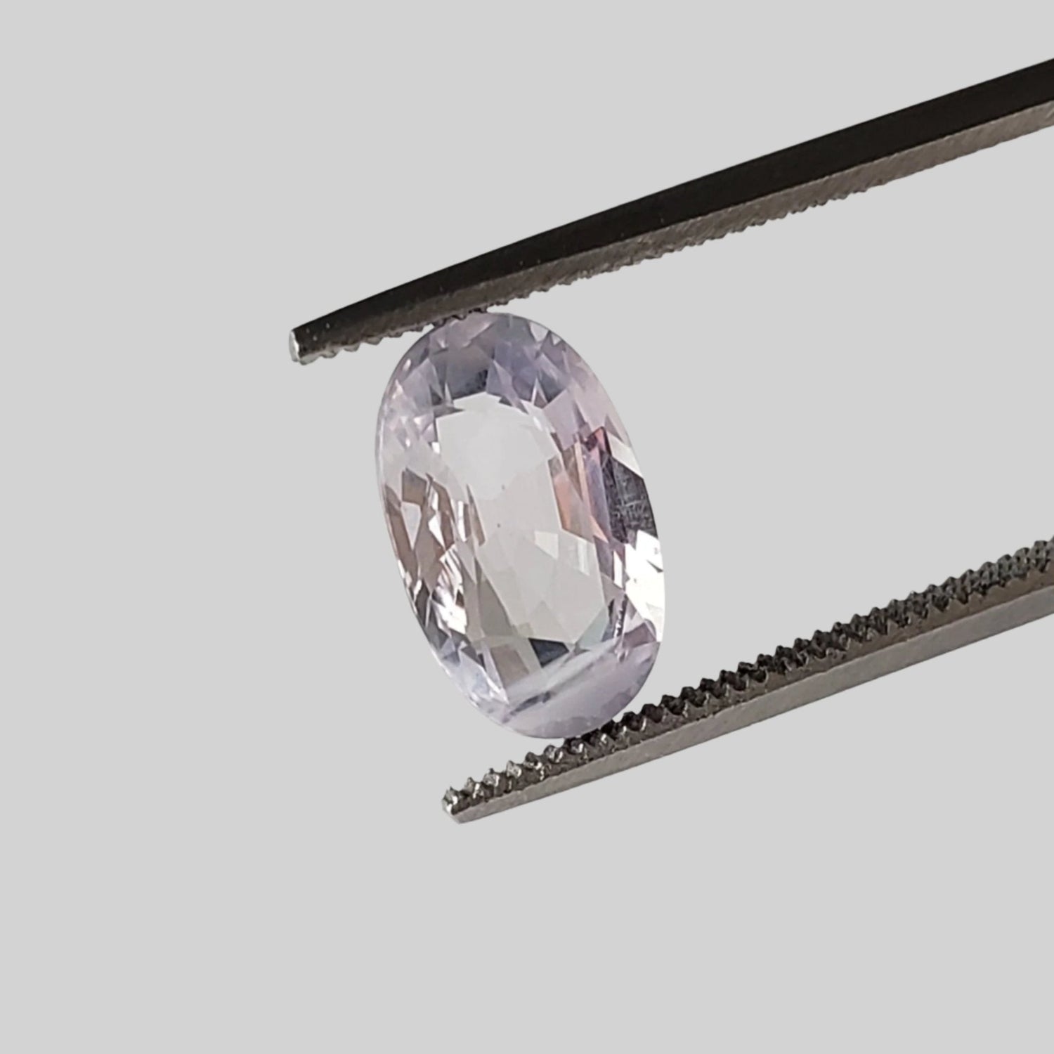  Sapphire | Unheated Sapphire | Oval Cut | Pale Purple White | 10.1x6.2mm 2.23ct 