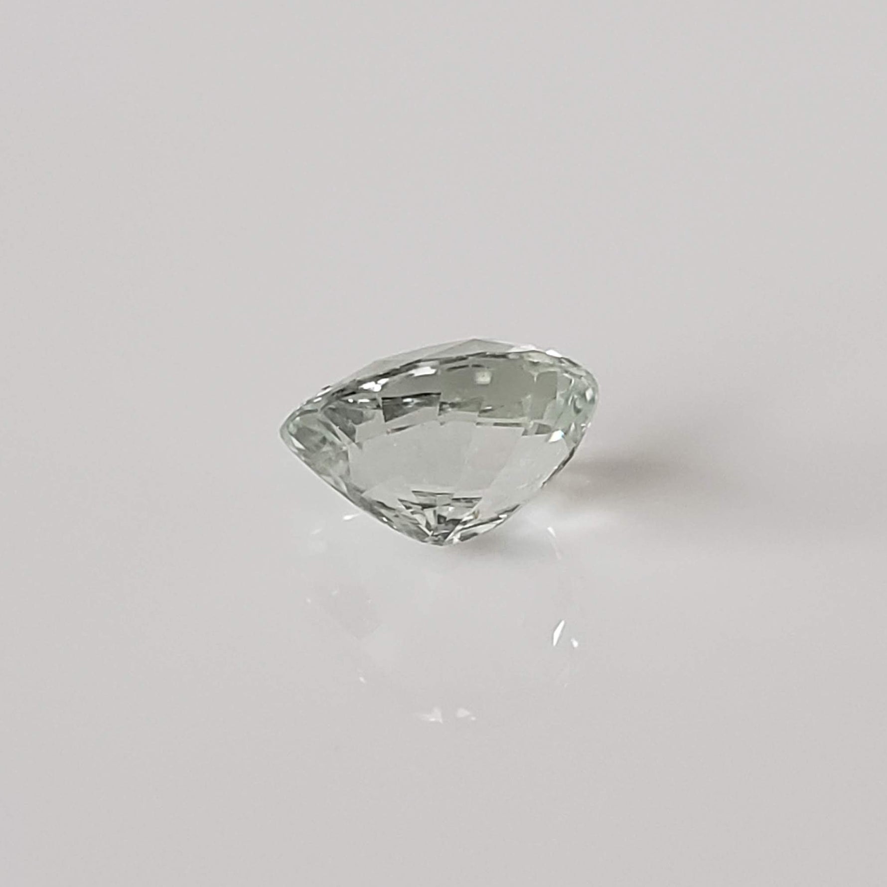  Sapphire | Unheated Sapphire | Pear Shape Cut | Light Yellow | 8.9x6.8mm 2.31ct 4