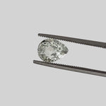  Sapphire | Unheated Sapphire | Pear Shape Cut | Light Yellow | 8.9x6.8mm 2.31ct 