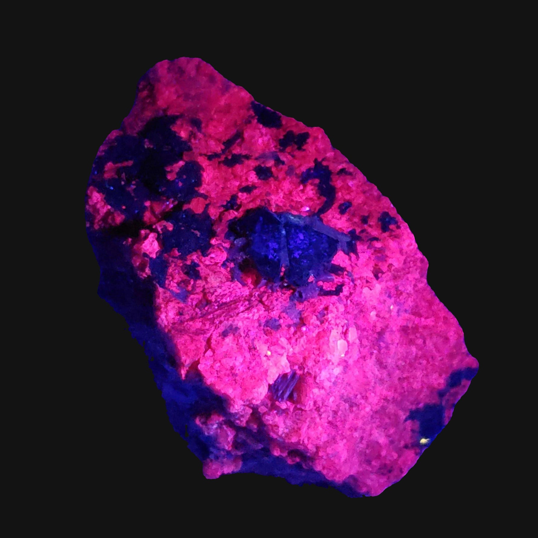  Scapolite and Biotite Crystals  | 296.25 Grams | Fluorescent | Haliburton, Ontario Canada 0