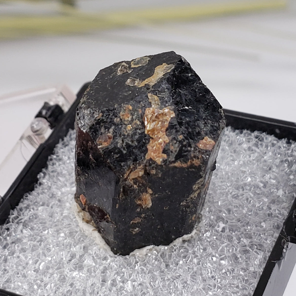  Schorl Tourmaline Crystal | Perky Box Thumbnail Specimen | N. Groton, New Hampshire 3