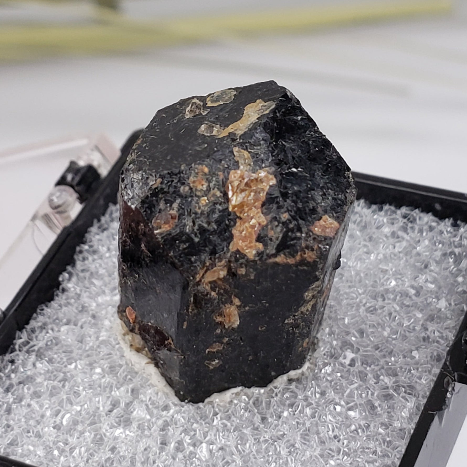  Schorl Tourmaline Crystal | Perky Box Thumbnail Specimen | N. Groton, New Hampshire 3