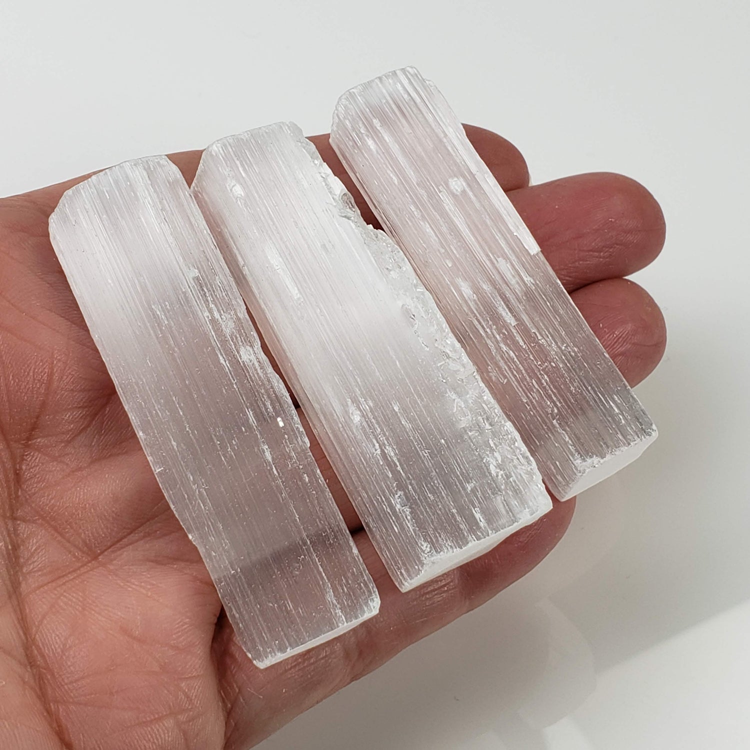  Selenite Satin Spar | Selenite Stick | 62mm, 2.5 in 