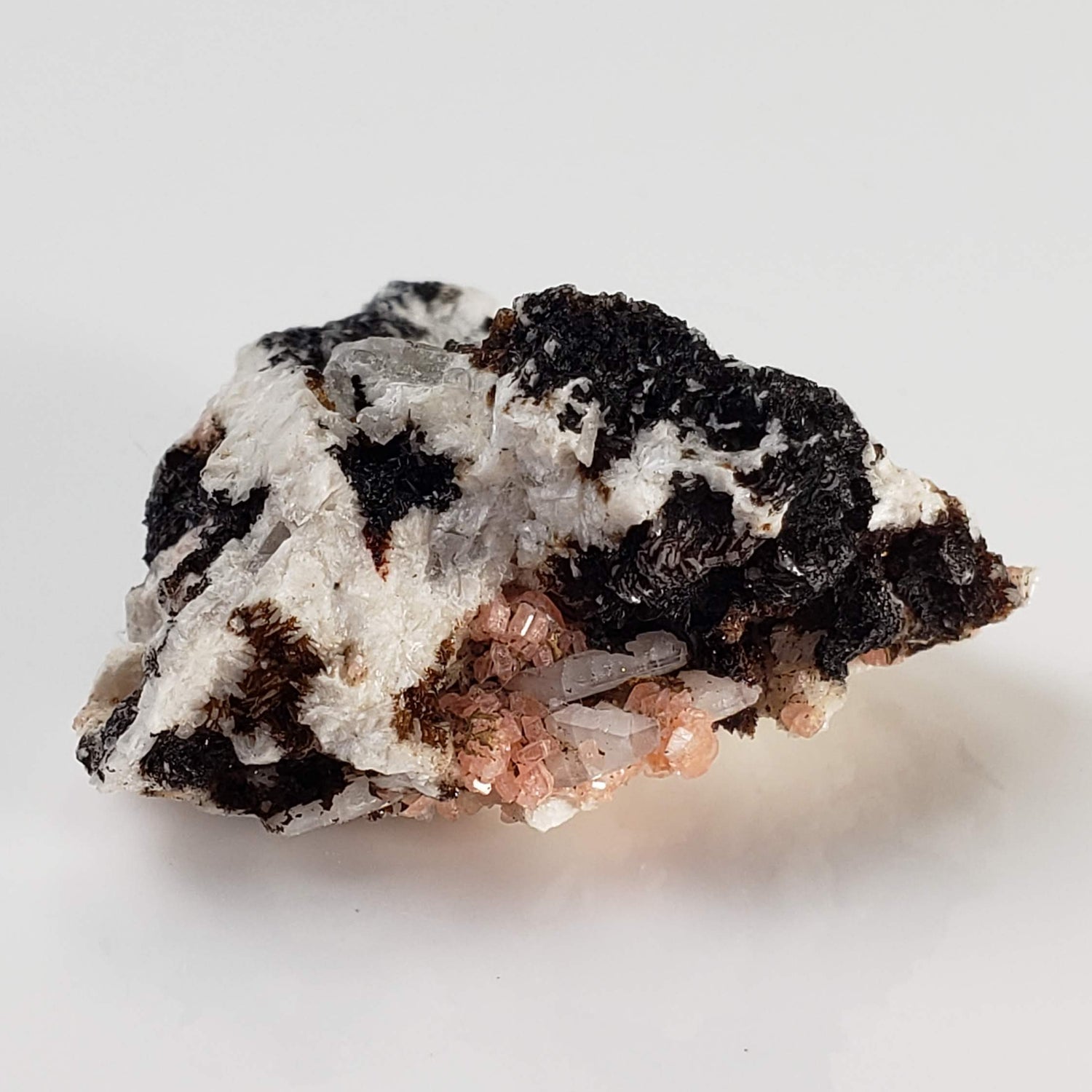  Serandite and Aegirine Crystal Cluster  | 10.9 gr Specimen | Poudrette Quarry, Mont Saint-Hilaire, Canada 