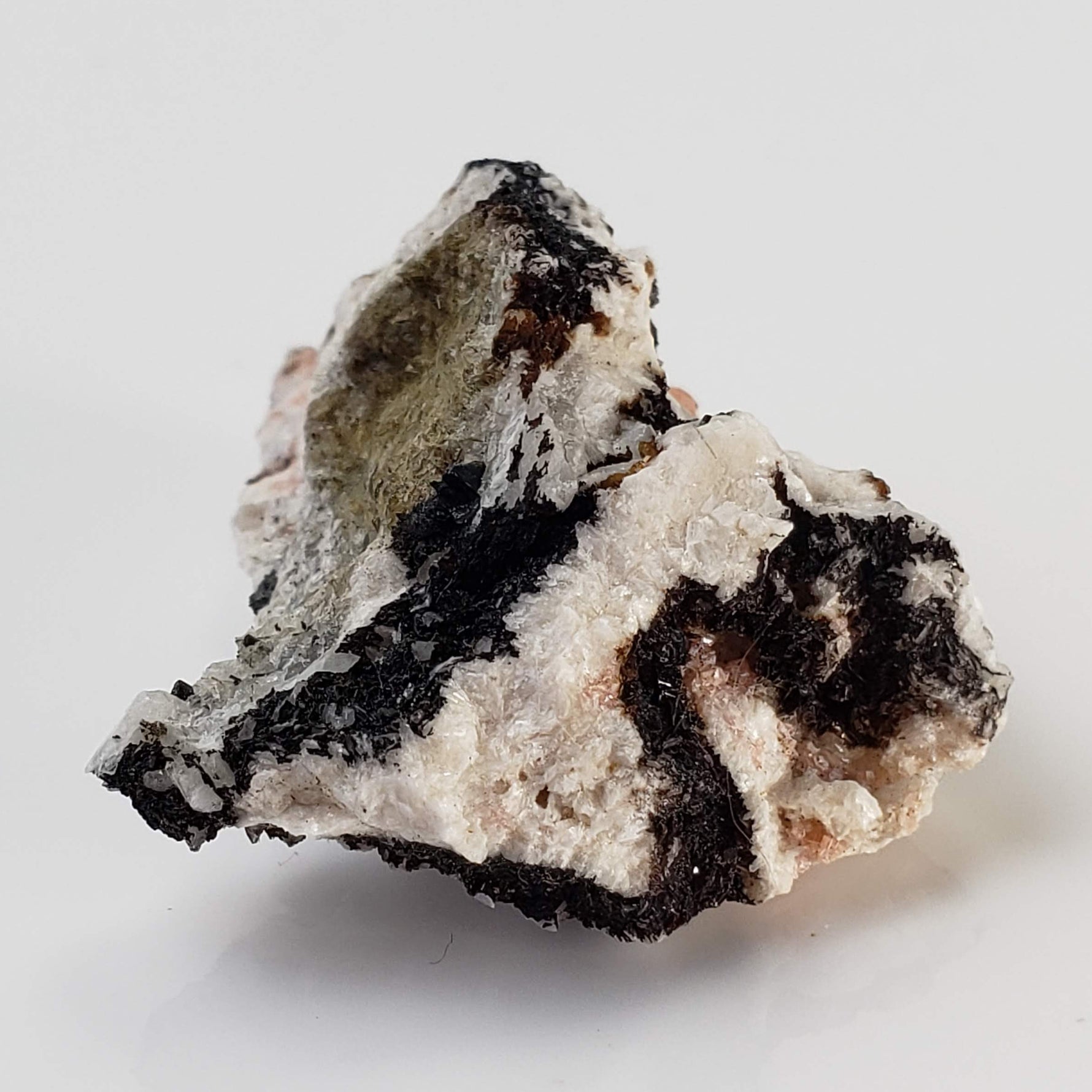  Serandite and Aegirine Crystal Cluster  | 10.9 gr Specimen | Poudrette Quarry, Mont Saint-Hilaire, Canada 4