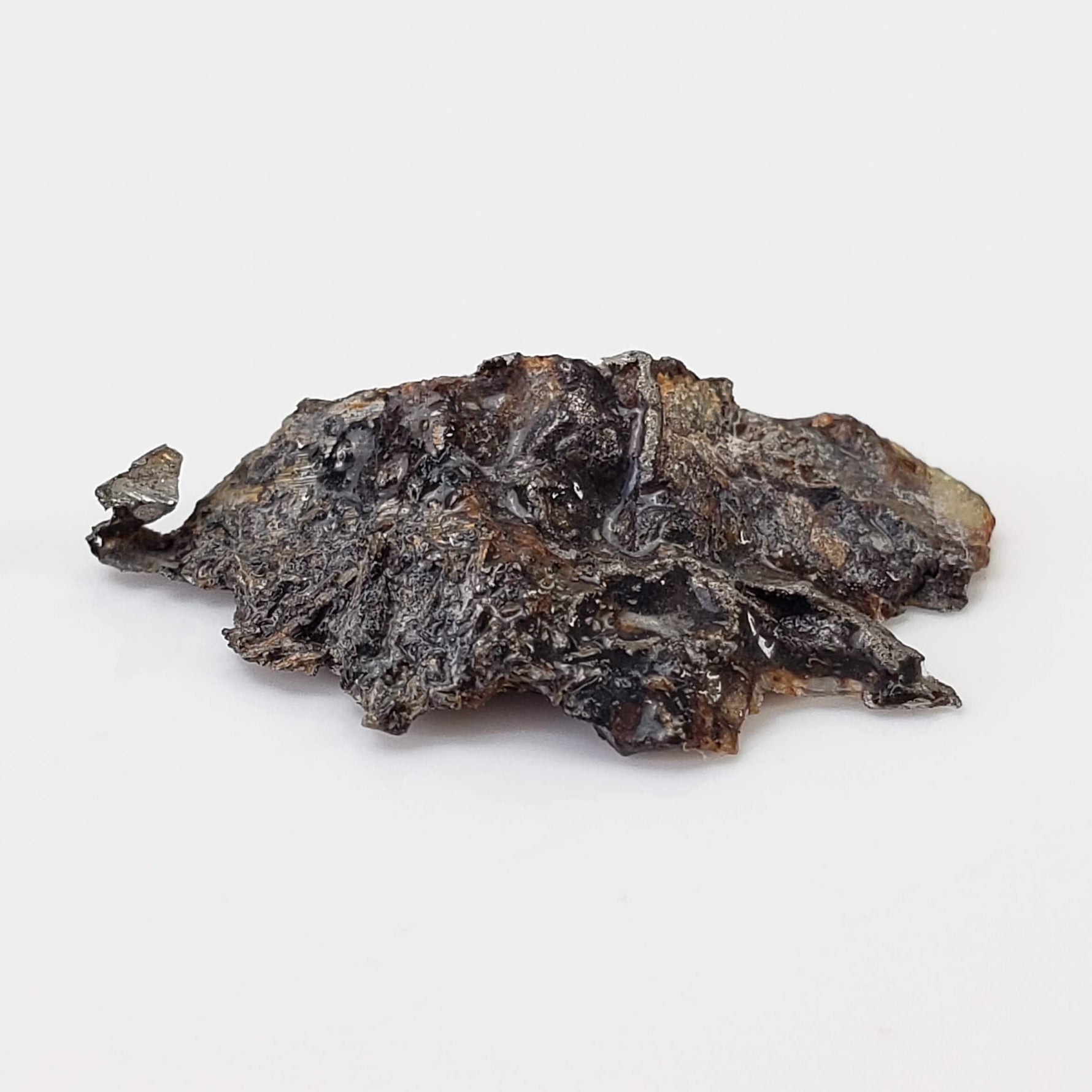  Seymchan Meteorite | 1.75 gr | Part Slice | Olivine Crystals | Pallasite PMG | Russia 3
