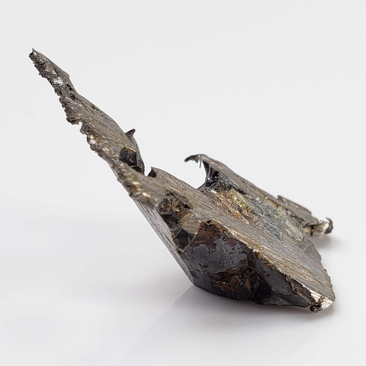  Seymchan Meteorite | 3.87 gr | Part Slice | Olivine Crystals | Pallasite PMG | Russia 6