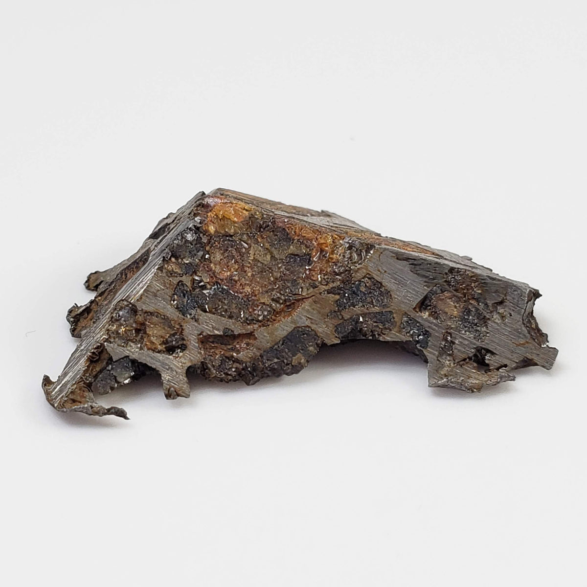  Seymchan Meteorite | 4.15 gr | Part Slice | Olivine Crystals | Pallasite PMG | Russia 2