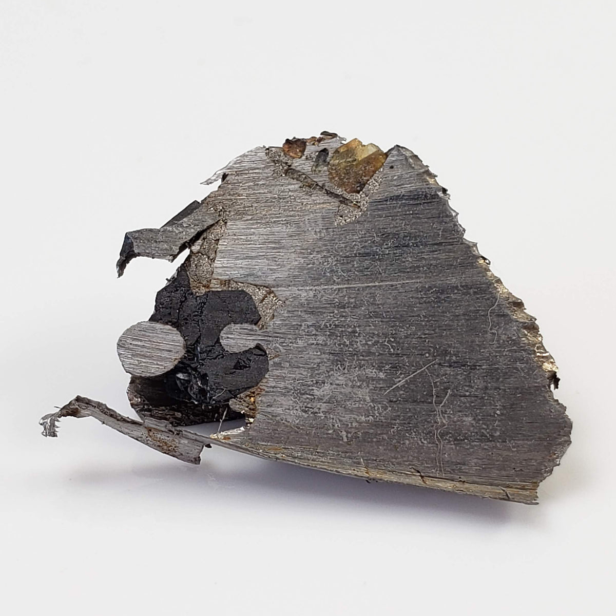  Seymchan Meteorite | 4.72 gr | Part Slice | Olivine Crystals | Pallasite PMG | Russia 3