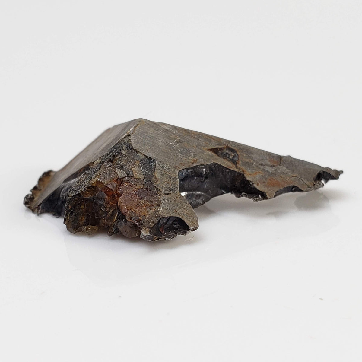 Seymchan Meteorite | 5.87 gr | Part Slice | Olivine Crystals | Pallasite PMG | Russia-canagem-6