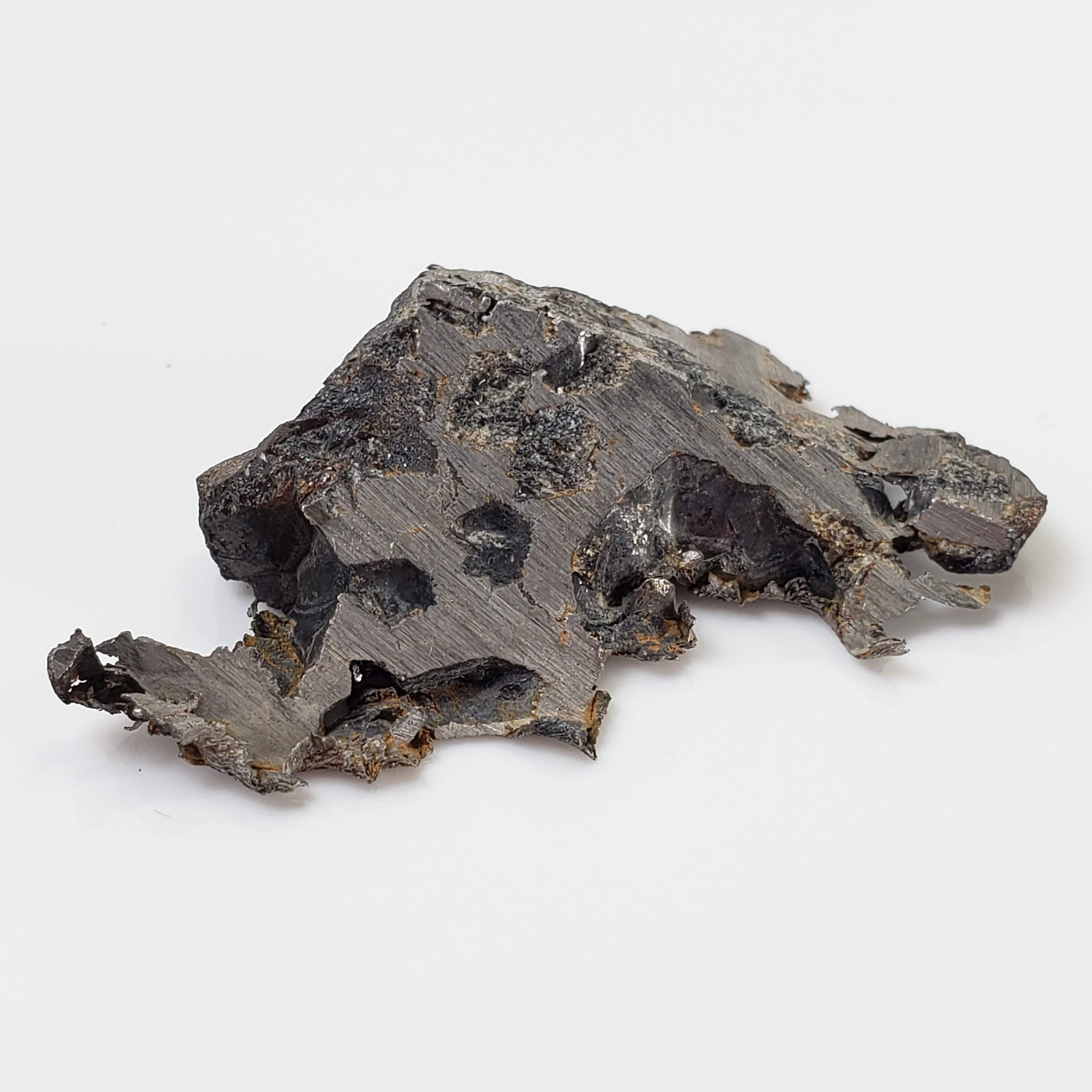  Seymchan Meteorite | 7.14 gr | Part Slice | Olivine Crystals | Pallasite PMG | Russia 2